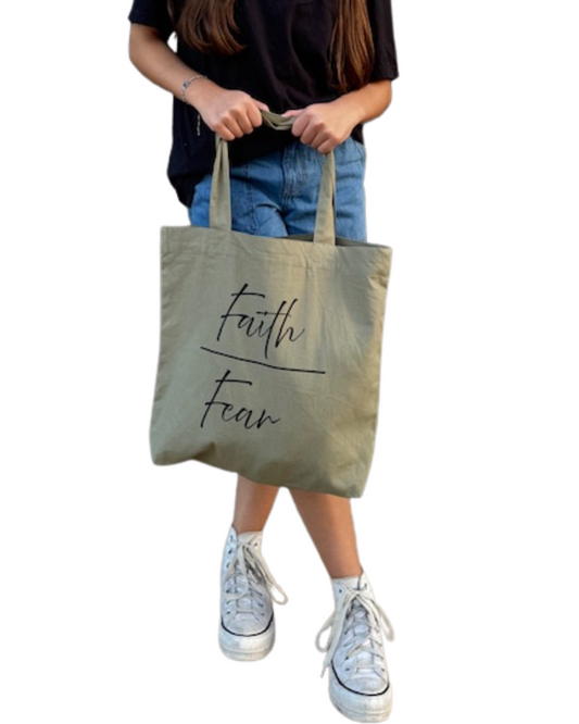 Faith Over Fear Bag